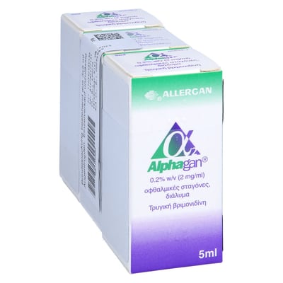 Alphagan 0,2 % m/V (2 mg/ml)