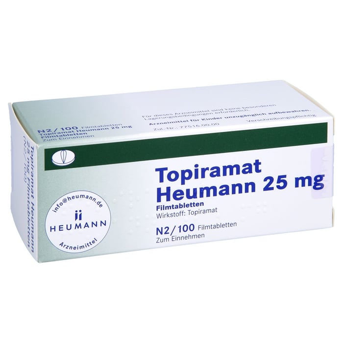 Topiramat Heumann 25mg