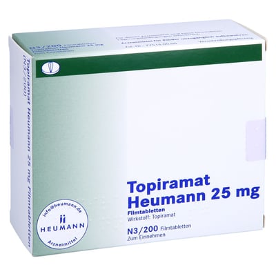 Topiramat Heumann 25 mg