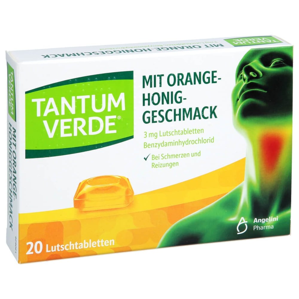 Tantum Verde mit Orange-Honiggeschmack 3 mg