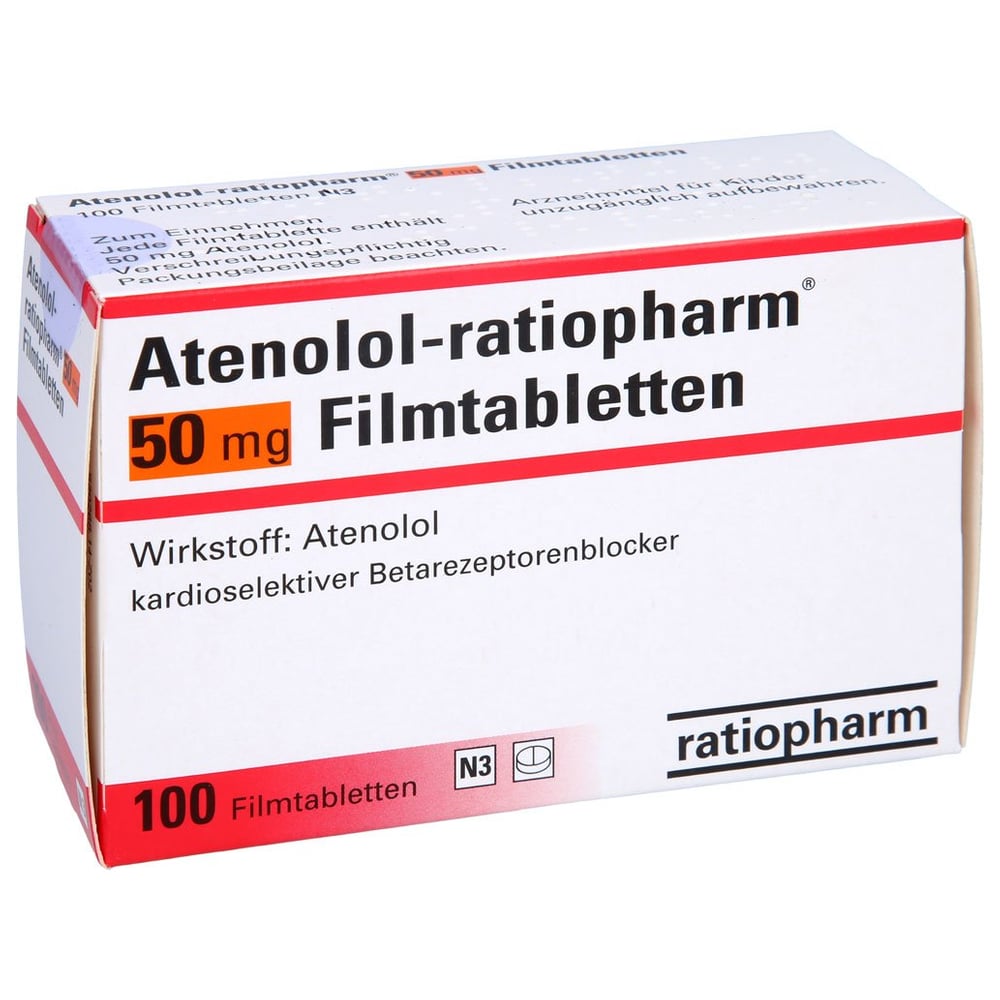 Atenolol-ratiopharm 50 mg