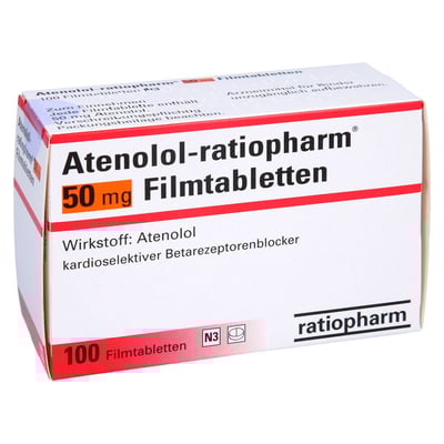 Atenolol-ratiopharm 50 mg