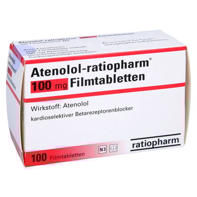 Atenolol-ratiopharm 100 mg