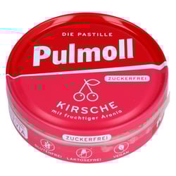 Pulmoll Halsbonbons Wildkirsch + Vitamin C zuckerfrei