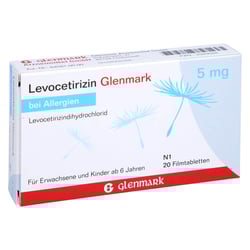 Levocetirizin Glenmark 5 mg