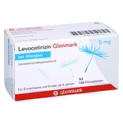 Levocetirizin Glenmark 5 mg