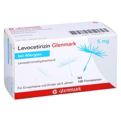 Levocetirizin Glenmark 5 mg