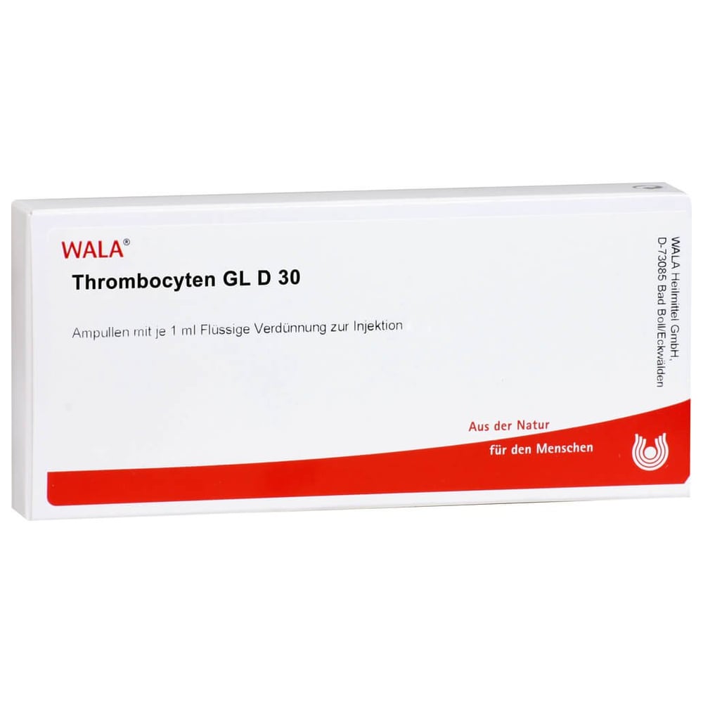 Thrombocyten Gl D 30 Ampullen