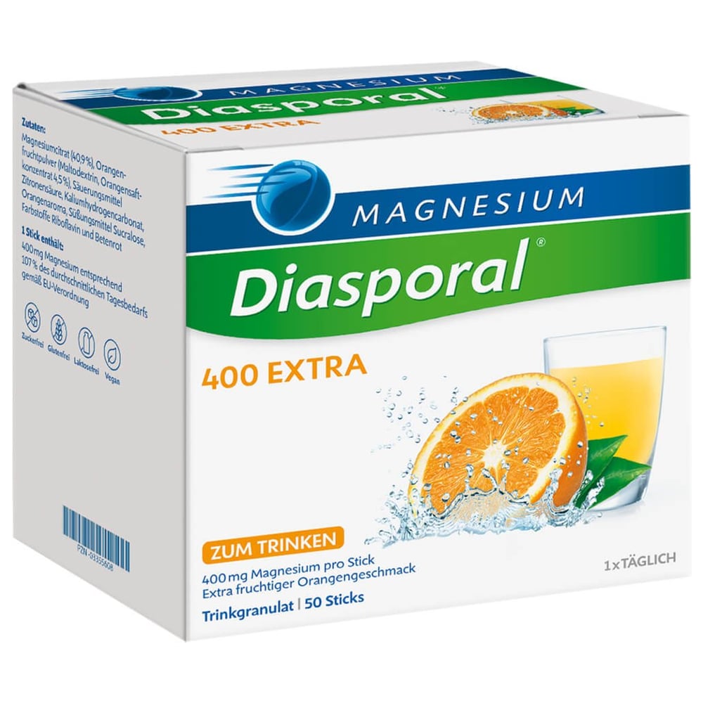 Magnesium Diasporal 400 Extra Trinkgranulat
