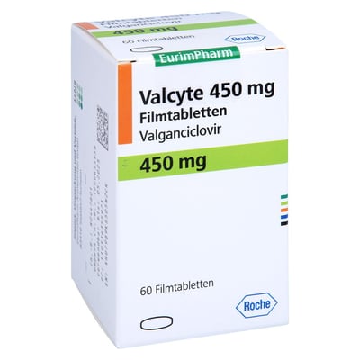 Valcyte 450mg Filmtabl