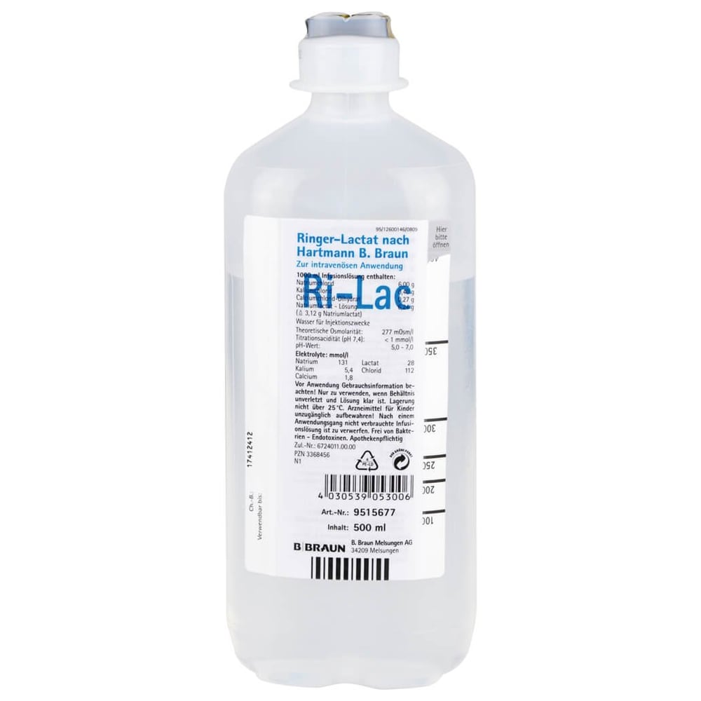 Ringer Lactat B.Braun Ecofl.Plus Infusionslösung