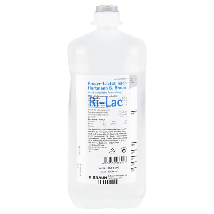 Ringer Lactat n.Hartm.B.Braun Ecofl.Plus Inf.-Lsg.