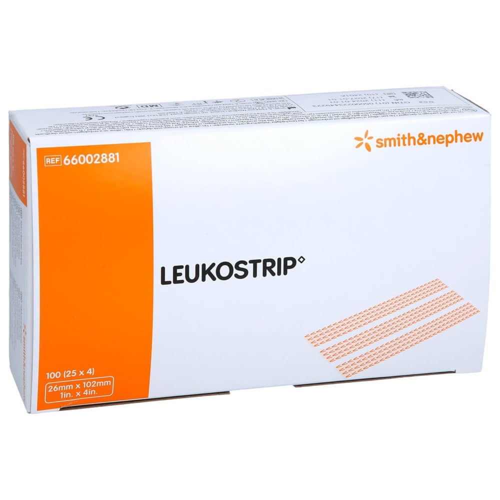 Leukostrip Wundnahtstreifen 26x102 mm Box