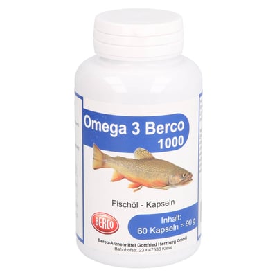 Omega 3 Berco 1000 mg Produktbild 1