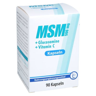 Msm 500 mg + Glucosamine Kapseln