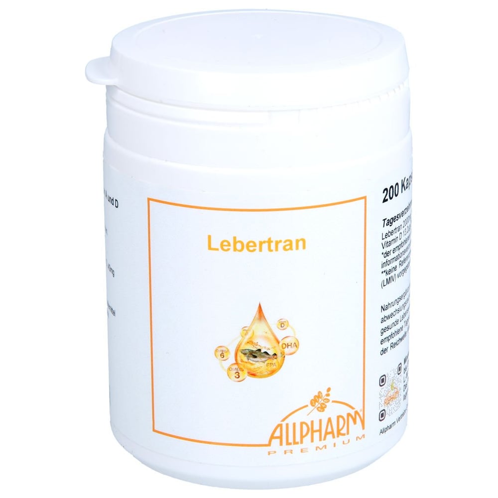 Lebertran Kapseln 500mg
