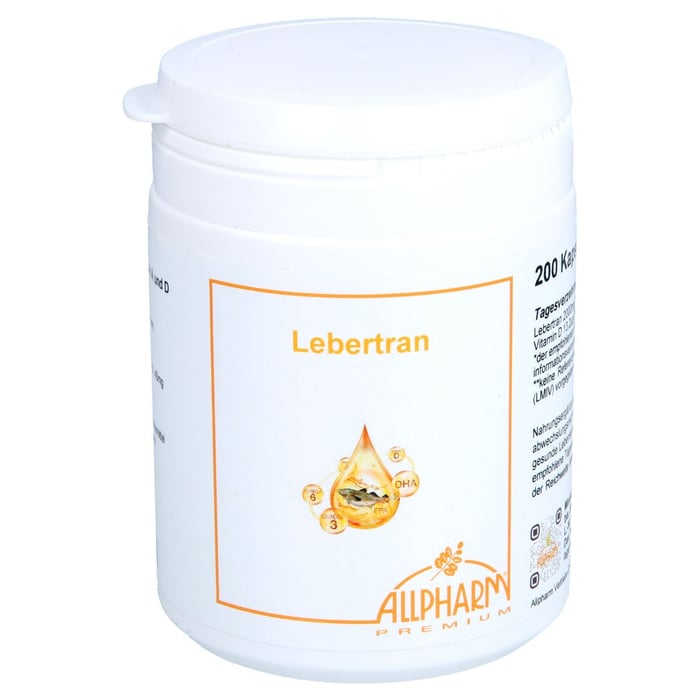 Lebertran Kapseln 500mg