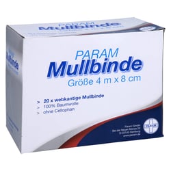 Mullbinden 8 cmx4 m unverpackt