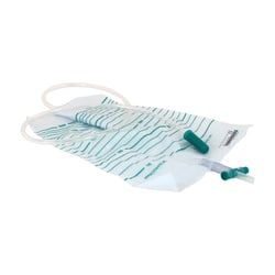 Urin Auffangbeutel unsteril 2 l Ablauf+Rückl.