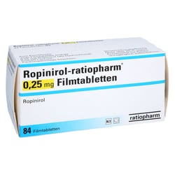 Ropinirol-ratiopharm 0,25 mg