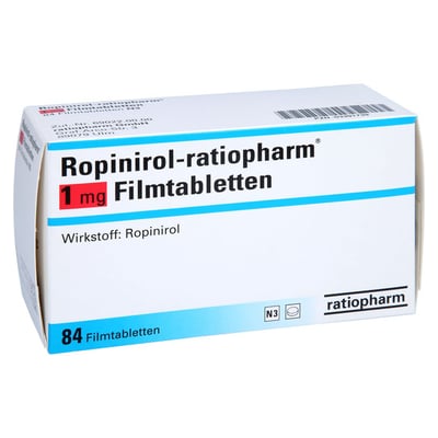 Ropinirol-ratiopharm 1 mg