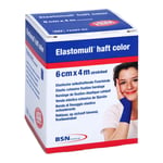Elastomull haft 4mx6 cm color blau