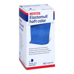 Elastomull haft 4mx10 cm color blau Produktbild 1