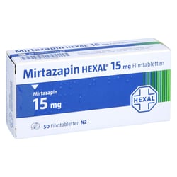 MIRTAZAPIN HEXAL 15 mg Filmtabletten