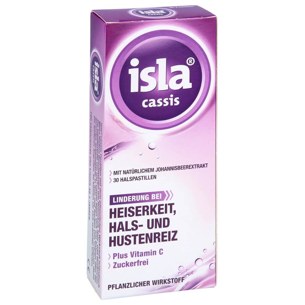 isla cassis Pastillen Engelhard