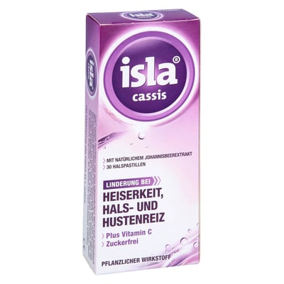 isla cassis Pastillen Engelhard