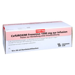 Cefuroxim Fresenius 1500 mg Inpulv. In