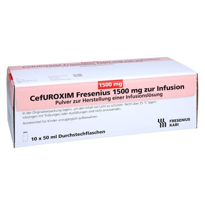 Cefuroxim Fresenius 1500 mg Inpulv. In Produktbild 1