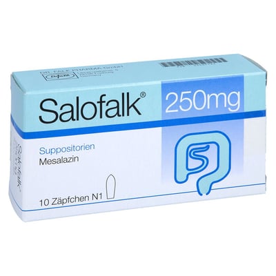 SALOFALK 250 mg Suppositorien Produktbild 1