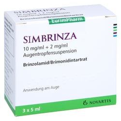Simbrinza 10mg/ml + 2mg/ml