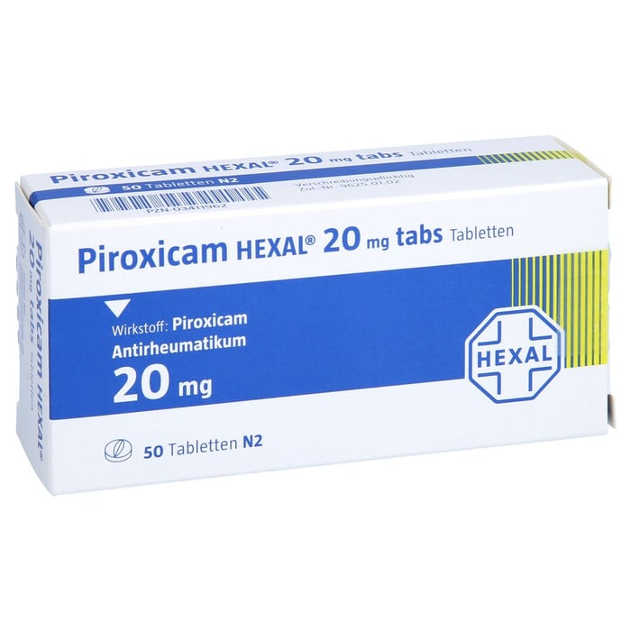 Piroxicam HEXAL 20mg tabs