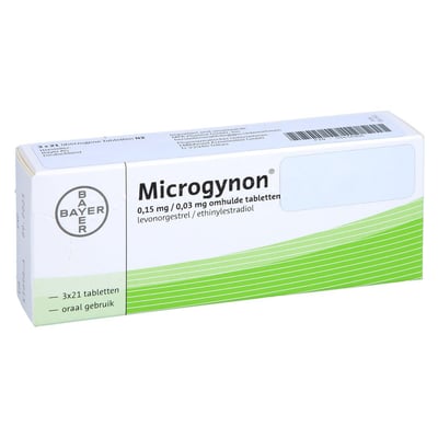 Microgynon 150 Mikrogramm/30 Mikrogramm