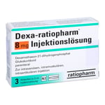 Dexa-ratiopharm 8 mg Injektionslösung Produktbild 1