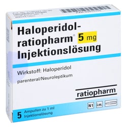 HALOPERIDOL-ratiopharm 5 mg Inj.-Lsg.Ampullen