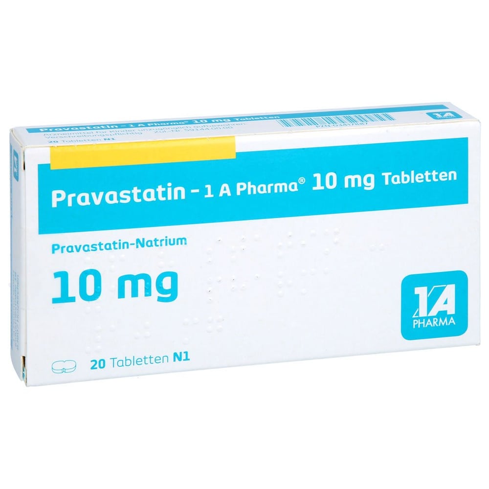 Pravastatin - 1A Pharma 10mg Tabletten