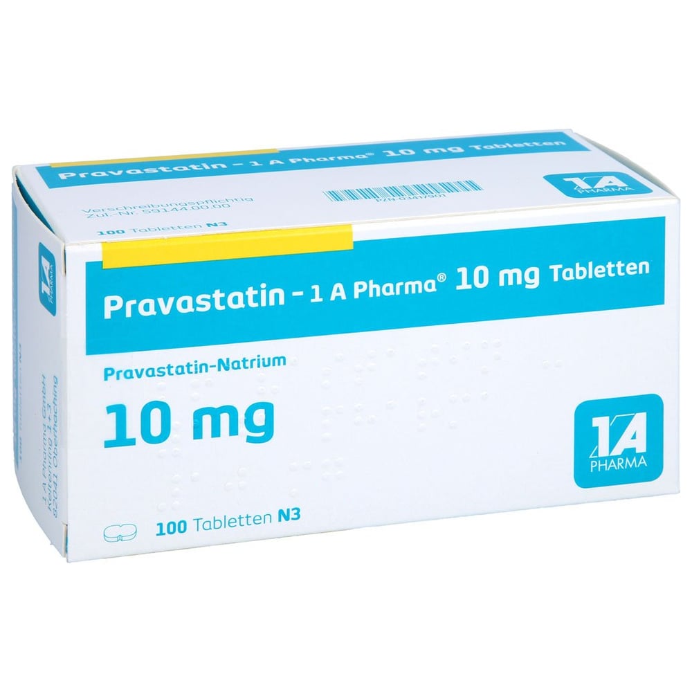 Pravastatin - 1A Pharma 10mg Tabletten