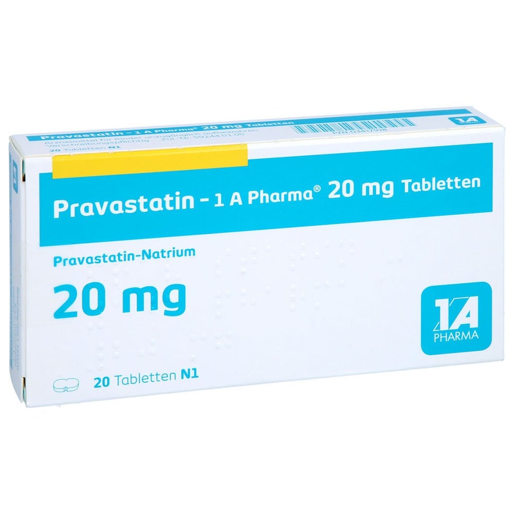 Pravastatin - 1A Pharma 20mg Tabletten