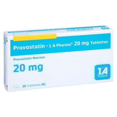 Pravastatin - 1A Pharma 20mg Tabletten