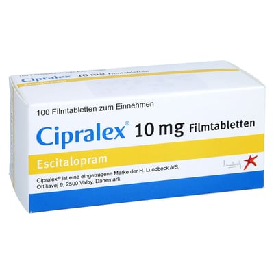 Cipralex 10 mg Filmtabletten Produktbild 1