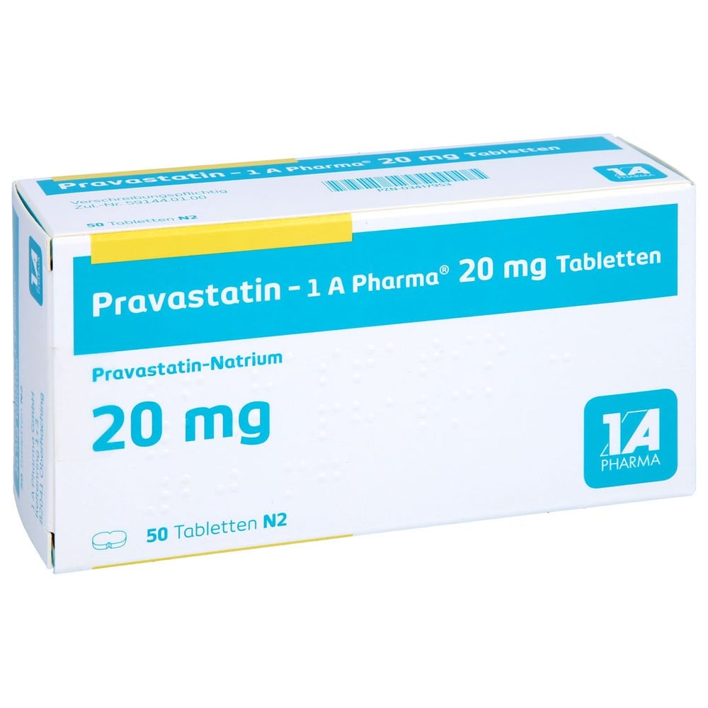 Pravastatin - 1A Pharma 20mg Tabletten