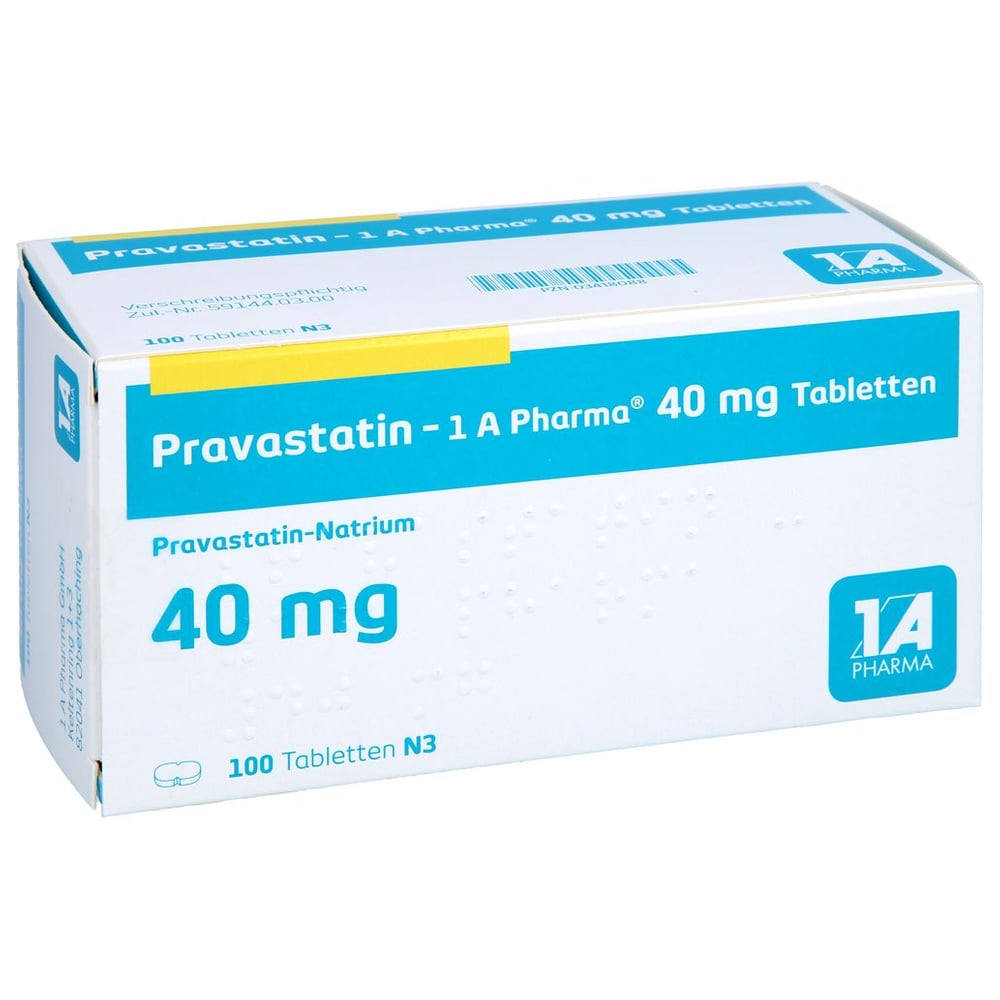 Pravastatin - 1A Pharma 40mg Tabletten