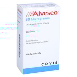 Alvesco 80 Mikrogramm Druckgasinhalation