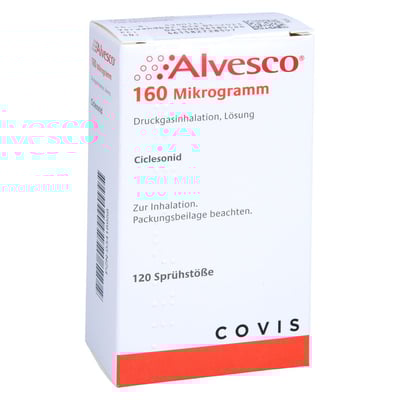 Alvesco 160 Mikrogramm Druckgasinhalation