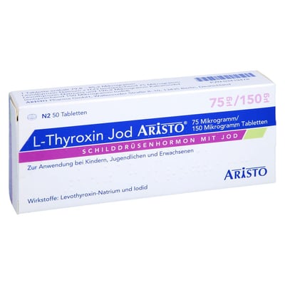 L-Thyroxin Jod Aristo 75 µg/150 µg