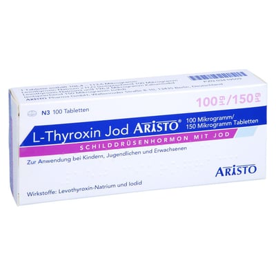 L-Thyroxin Jod Aristo 100 µg/150 µg