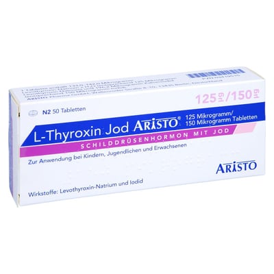 L-Thyroxin Jod Aristo 125 µg/150 µg